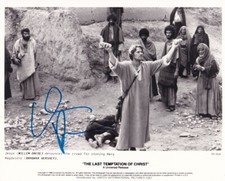 WILLEM DAFOE signed Autogramm 20x25cm LAST TEMPTATION CHRIST in Person autograph