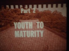 16mm Youth To Maturity Documentary Film 1200'