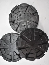 Lot of 3 Nubbaum Nussbaum 2 Post Lift Rubber Arm Pads Kit Replacements