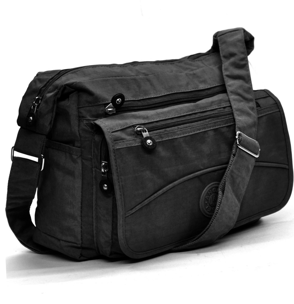DIRRONA Moda Borsa Donna Multitasche Borsa Tracolla Viaggio Messaggero Borsa Donna Borsa Shopper Scuola Uso Quotidiano Lavoro Multifunzione Impermeabile Nylon Borsa Blu - copertina