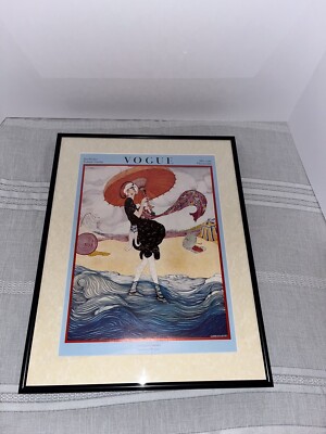 Vogue cover July 19 19 framed colorful print.￼ | eBay