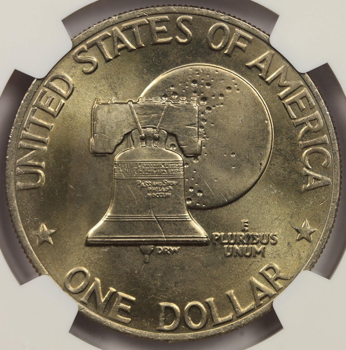 1776 - 1976 Type 2 Eisenhower Ike Bicentennial $1 MS 66 NGC | eBay