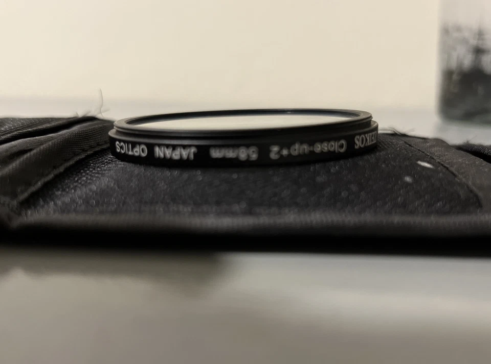 Zeikos Lens Filter Set 62mm Close-Up 4pcs. +1, +2, +4. +10 with case VG cond - Image 4 of 4