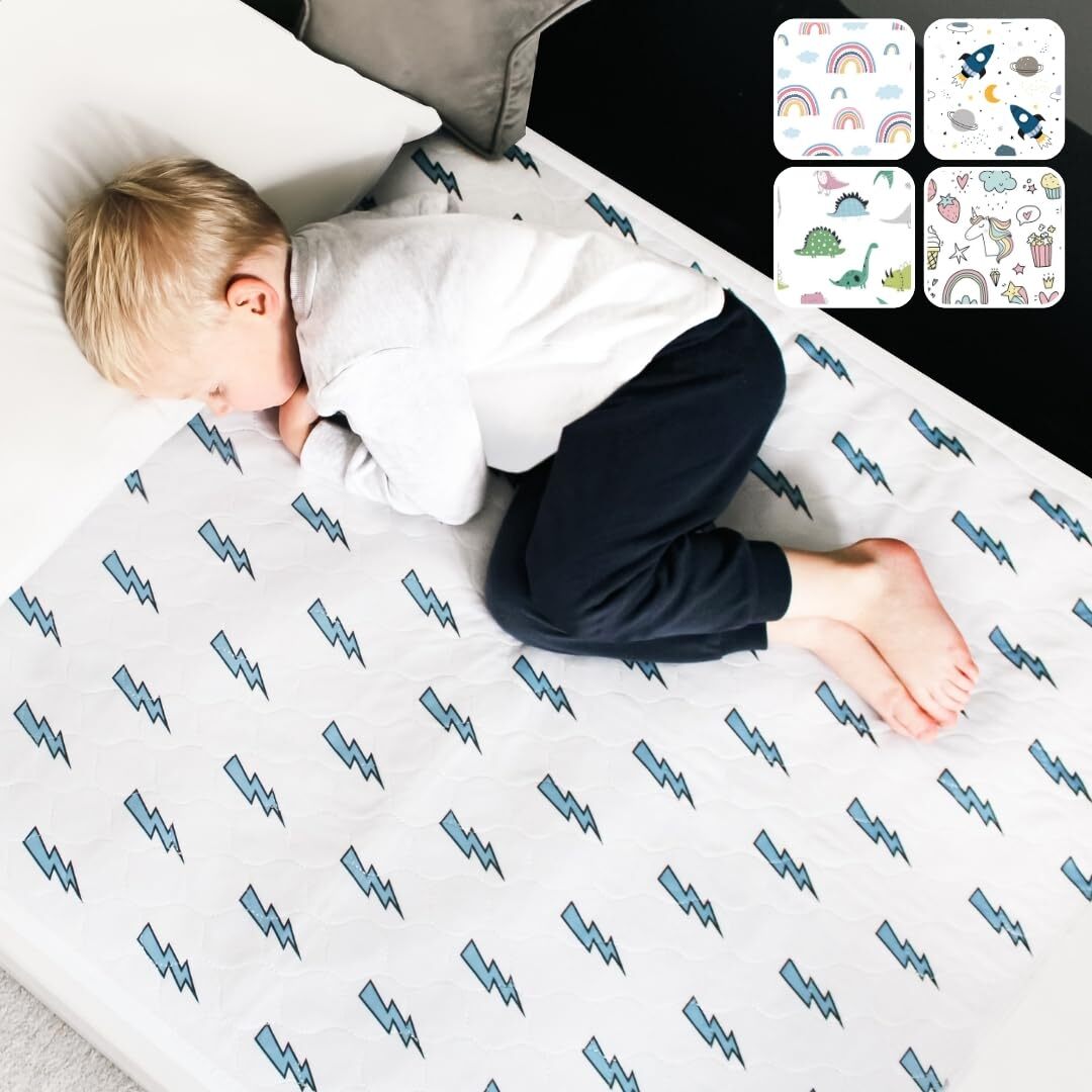 Hygge Sheets® Potty Training Pee Pads for Kids, Toddlers - 100% Waterproof, N...
