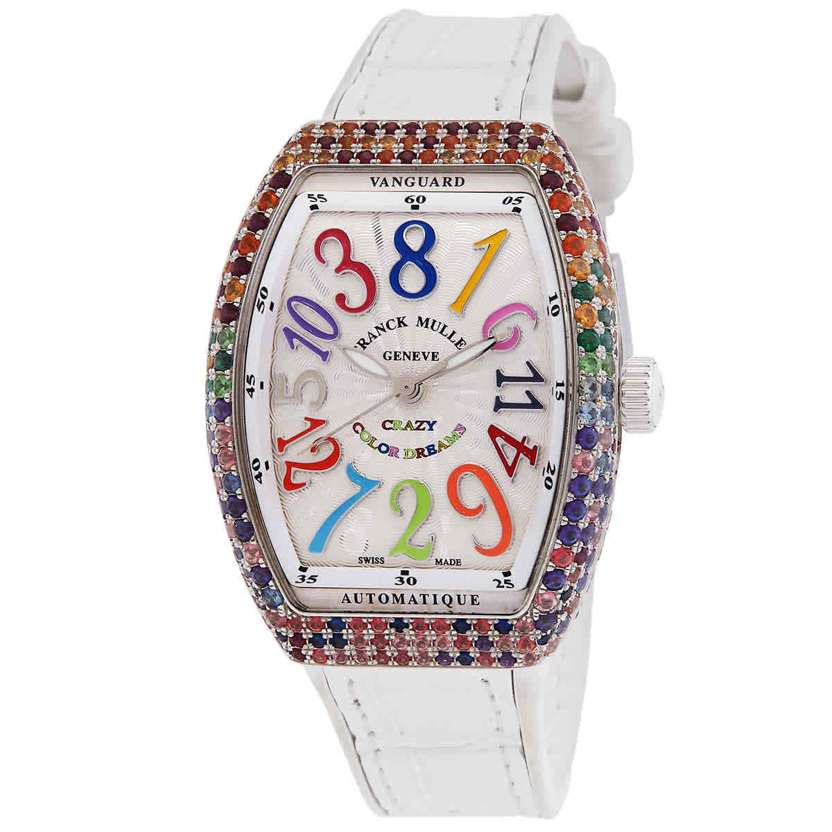 Женские часы Franck Muller Vanguard с автоматическим серебряным циферблатом V 32 CH QTR SAI D ASIA