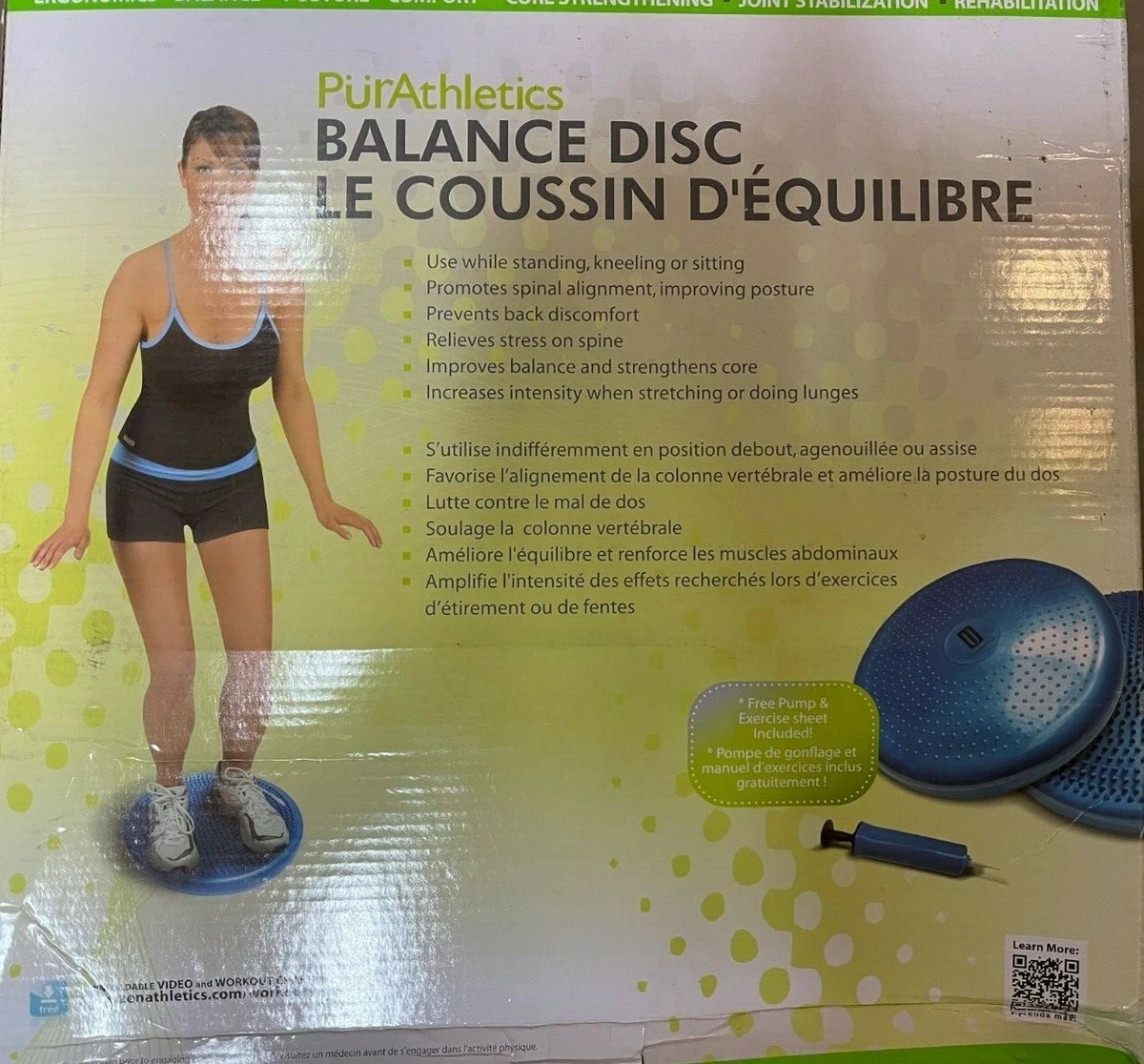 TRIMAX SPORTS WTE10176 PurAthletics Air Balance Disc eBay