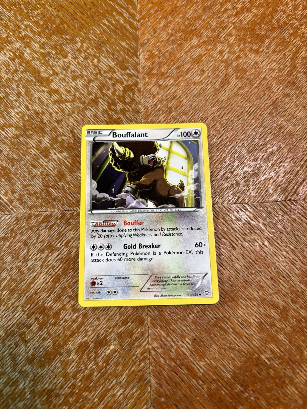 Bouffalant 110/124 Black & White Dragons Exalted NM