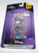 DISNEY INFINITY 3.0 Tomorrowland Power Disc Set Pack Terrain Sky Time Bomb Gun