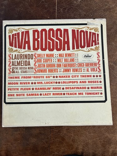 (USED) LAURINDO ALMEIDA VIVA BOSSA NOVA! LP 1962 MONO ORIGINAL VG+/VG+