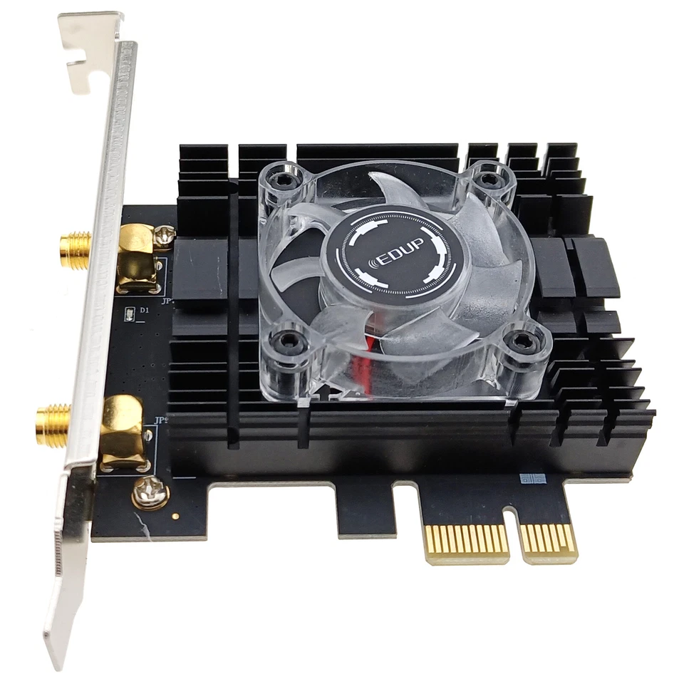 AX200 Desktop PCIe Wireless Network Adapter External WiFi 6 Bluetootn Antenna - Image 4 of 4