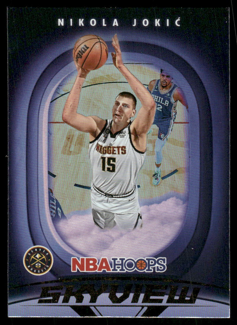 2023-24 Hoops #19 Nikola Jokic Skyview Holo