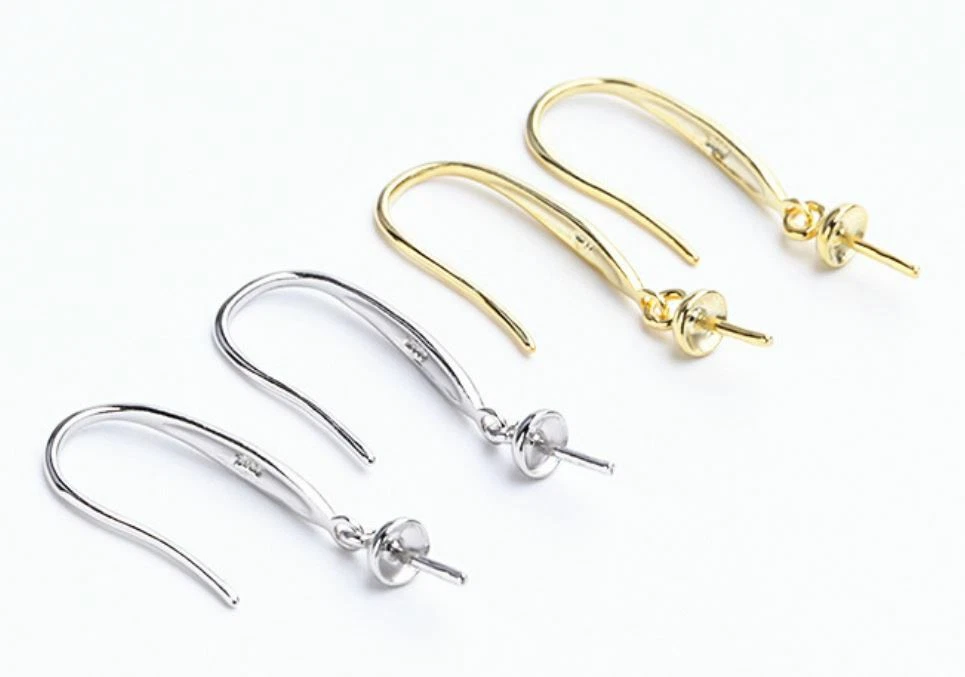 Pearl earring findings deals