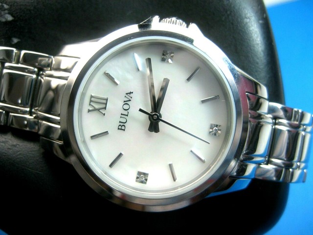 does bulova use real diamonds