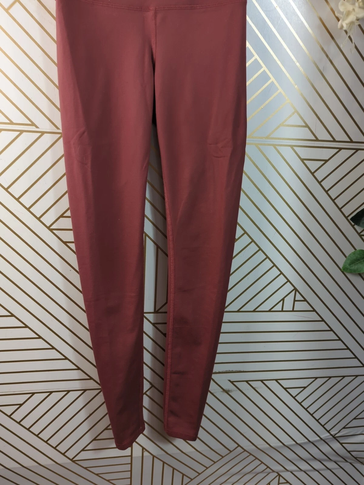 alo-yoga 7/8 high-waist soft terracotta leggings