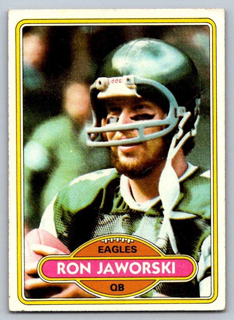 1980 Topps #72 Ron Jaworski Philadelphia Eagles