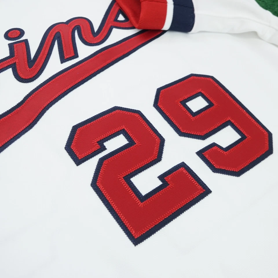 Rod Carew Mitchell & Ness 1977 Minnesota Twins Authentic Home White Jersey - Image 4 of 4