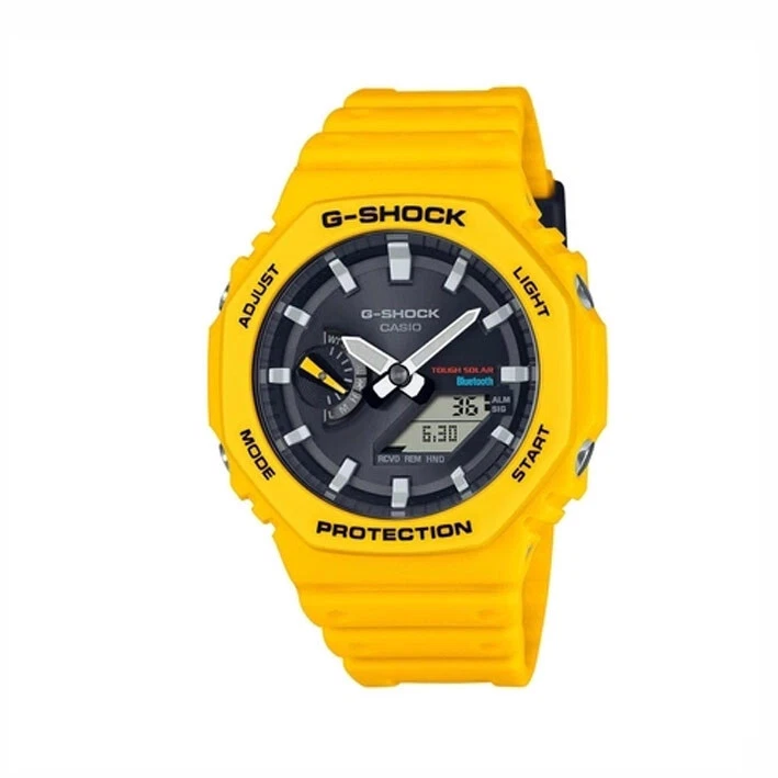 Casio G-SHOCK - GIALLO - Bluetooth e Ricarica Solare - Immagine 3 di 4