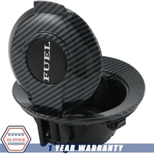 Exterior Gas Tank Door Cover Fuel Filler Trim NEW For Dodge 2015-2019 Challenger