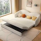 Modern Nordic Convertible Sleeping Sofa Couch 180x80x96cm Stylish Living Room