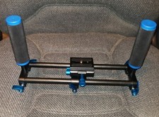 Dual Grip Gimbal Handle Adjustable Tray Gimbal Stabilizer