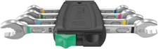 Wera 020314, 6005 Joker 4 Set 1 Double Open-Ended Wrench Set, 4 Pieces
