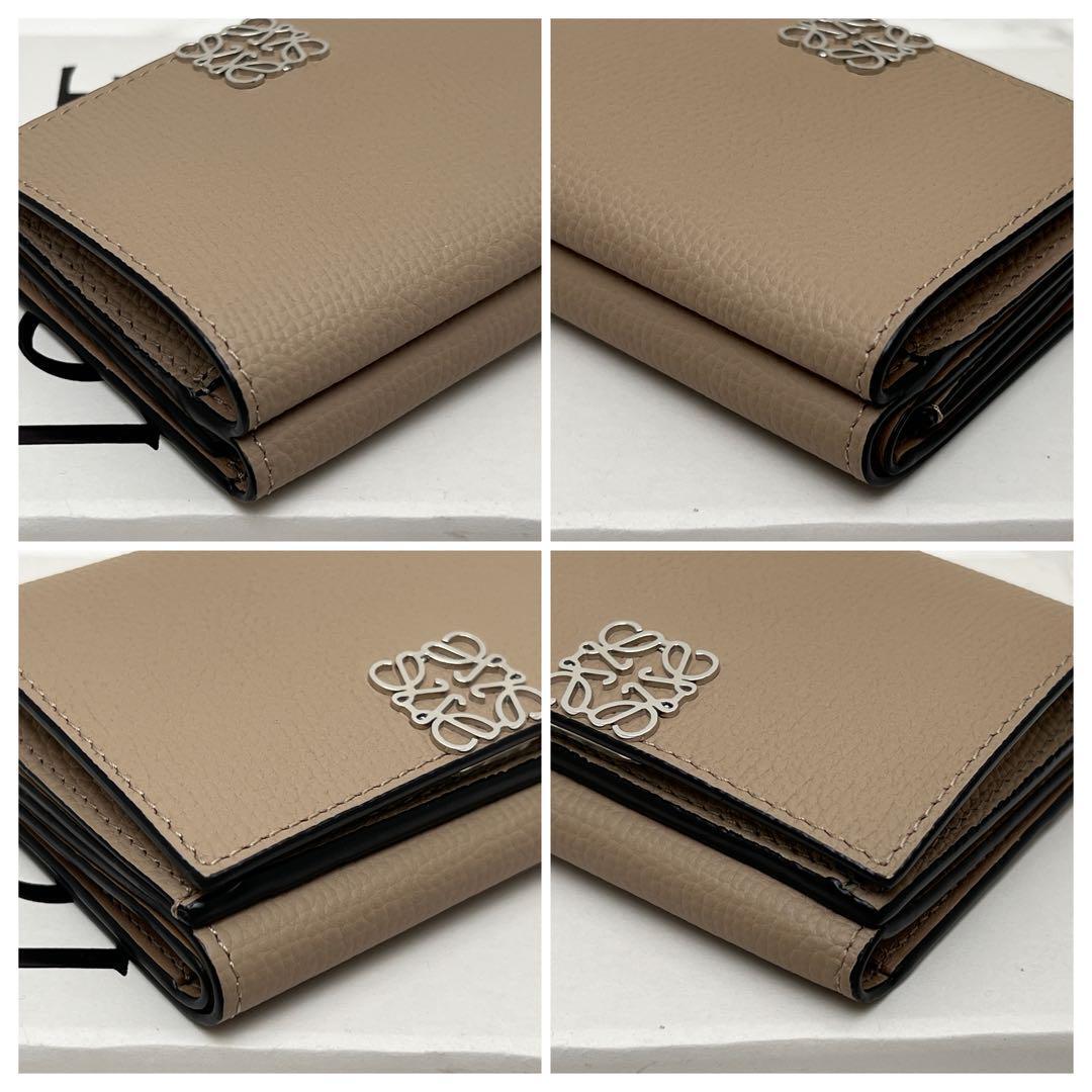 Loewe Anagram Trifold Wallet Current Item Sand | eBay