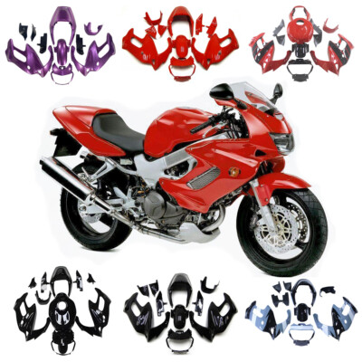 #ad ABS Bodywork For Honda VTR1000F 1997 1998 2004 2005 Plastic Fairings Body Kits $396.95