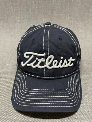 Casquette Titleist Pro V1 Tour Performance – Noire – FJ – Réglable OSFA – Occasion