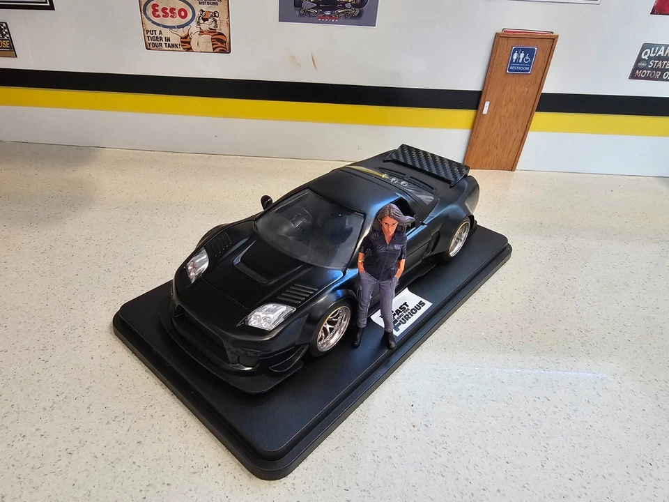 Coche fundido a presión Fast & Furious escala 1:24 Mia's Honda NSX personalizado Foto 3 de 4