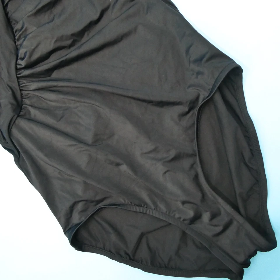 Traje Mágico Talla 14 Diosa Adelgazante Forma Un Hombro Una Pieza Traje de Baño Nuevo Foto 2 de 4