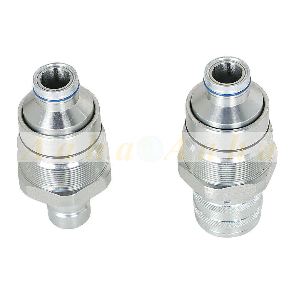 AT406474 & AT406475 Male & Female Flat Face Quick Coupler fits
