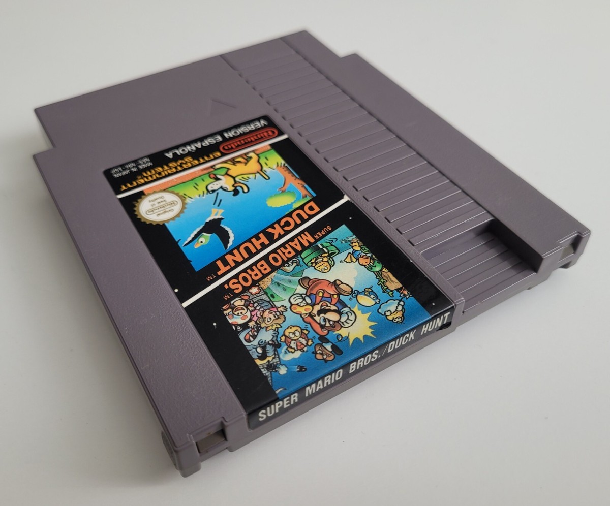 Jeu NES Super Mario Bros / Duck Hunt - Cartouche Comme Neuve, Testée