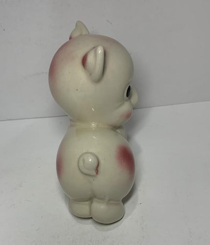 Figura de colección 1945 Rempel Diamond Pottery Chubby The Pig - Imagen 3 de 7