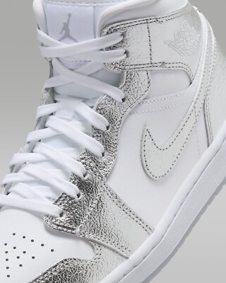 シューズ(女性用) NIKEWMNSAIRJORDAN1 MID SE white/aluminum 31xRnPMw4zL.jpg_BO30,255,255,