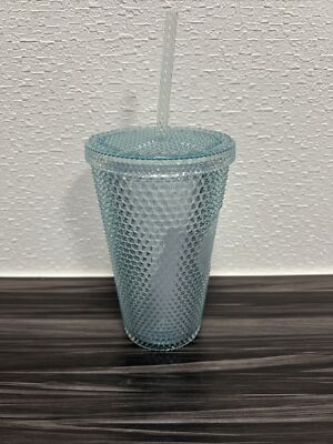 STARBUCKS JAPAN 2022 Logo Cold Cup Tumbler Bumpy studded 473ml New ICY BLUE  | eBay