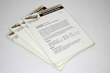 26 Fisher Scientific Technical Data Sheets from 1966 - Vintage Spectrophotometer