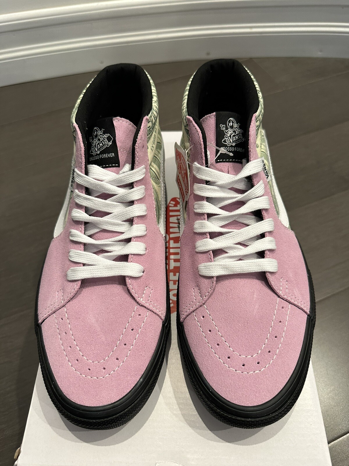 SUPREME®/ VANS® Dollar Skate Grosso Mid Pink - Neighborhood