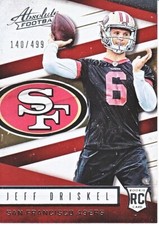 JEFF DRISKEL 2016 ABSOLUTE ROOKIE /499