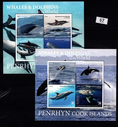 TD PENRHYN - MNH - NATURE - WHALES - DOLPHINS - 2020