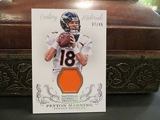 National Treasures Century Materials Jersey Broncos Peyton Manning 07/49  2013