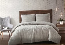 Brooklyn Loom Full/ Queen 3 Pcs Duvet Set 100 Cotton