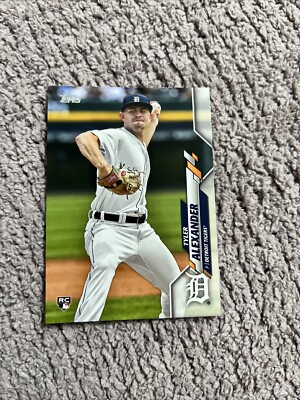2020 Topps Series 1 Tyler Alexander #285 Advanced Stat Parallel 270/300