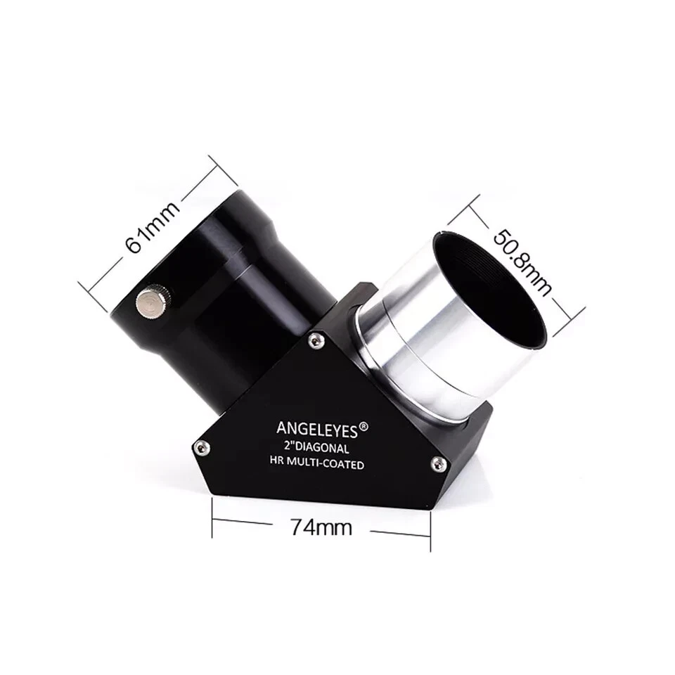 Espejo diagonal multicapa HD de 2 pulgadas 90 grados espejo Zenith para telescopio Foto 4 de 4