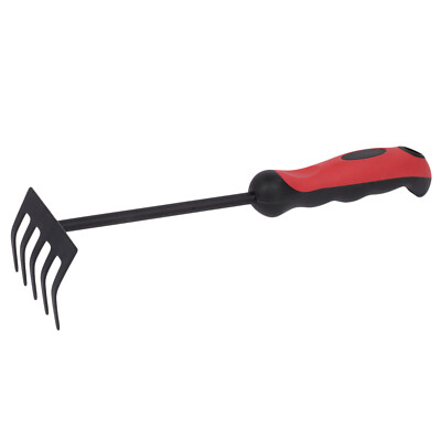 Harke 34cm Handharke Gartenwerkzeug Hartstahl Griff ergonomisch geformt Kreator