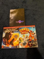 Crash Bash Prima starcraft 2 and 007 goldeneye strategy guides bundle
