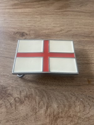 George Cross England Flag Patriotic Belt Buckle UK