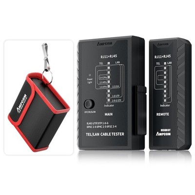 Network Cable Tester Rj45 For Lan  Tel Continuity Of Rj45/11/12 Cat5e Cat6 Cat7
