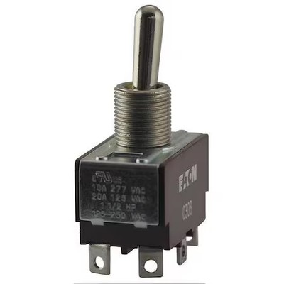 Eaton Xtd1a1a2 Toggle Switch, Spst, 2 Connections, On/Off, 3/4 Hp, 10A At 277V