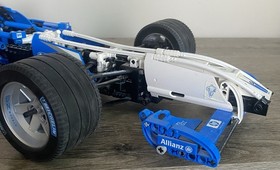 Lego 8461 Williams F1 Team Racer Technic Racers 100% Complete Set Formula 1 2002