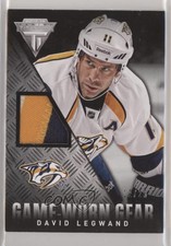 2013-14 Panini Titanium Game-Worn Gear 12/25 David Legwand #GG-DL Patch 0c3